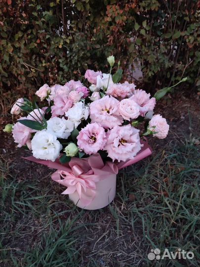 Цветы эустома букет доставка