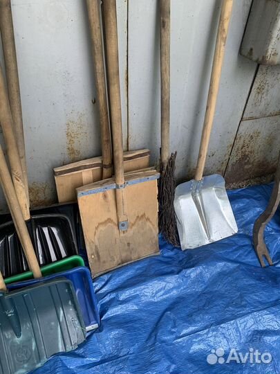 Садовый инструмент СССР Лопата, Метла, Ледоруб