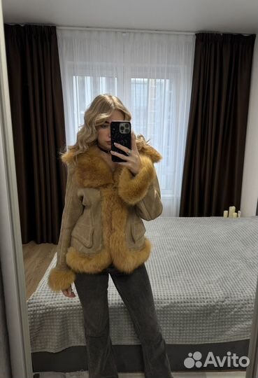 Дубленка натуральная женская