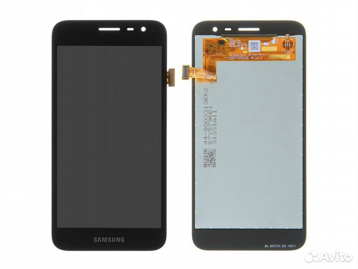 Дисплей Айсотка для Samsung Galaxy J2 черный Oem