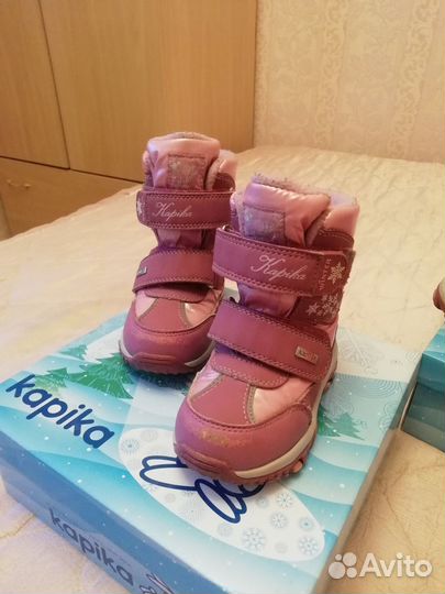 Зимние ботинки для девочки