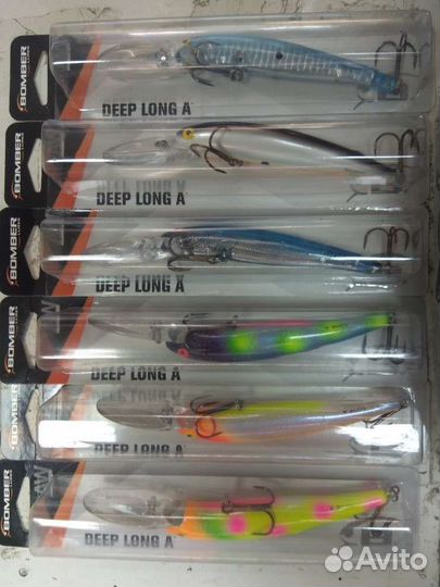 Воблеры тролл Бомбер Deep Long A