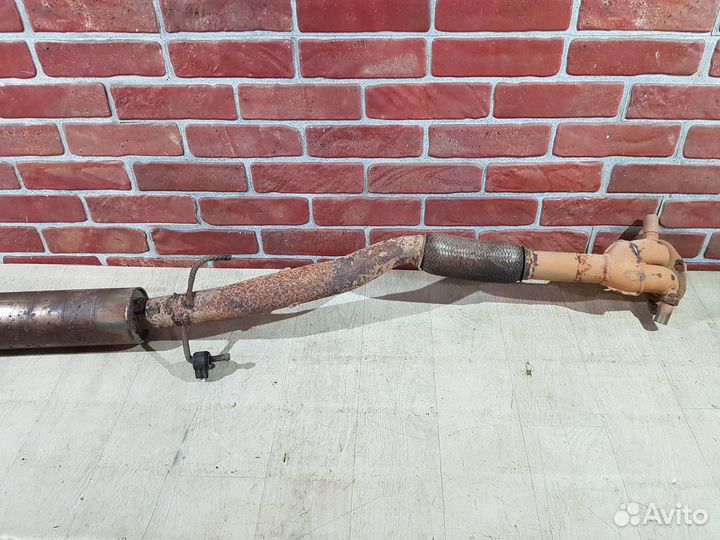 Приемная труба глушителя mitsubishi outlander 1 2