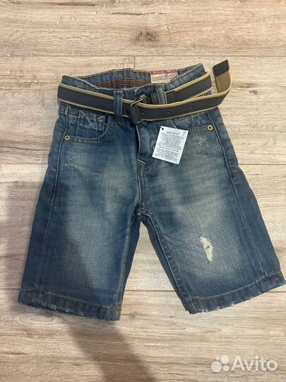 Джинсовые шорты zara для мальчика