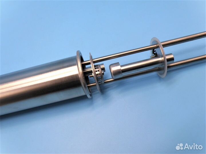 Нержавеющая тарельчатая вставка для царги 30 см 2