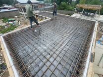 Строительство фундамента Фундамент ленточный плита