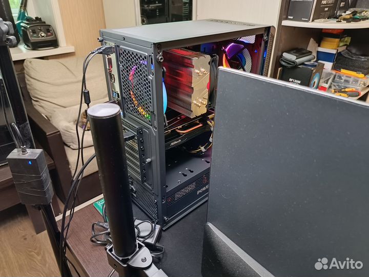 Игровой комп Ryzen 5 3600+ RX 7600 8Gb