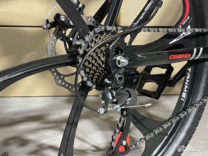 Велосипед на литых дисках