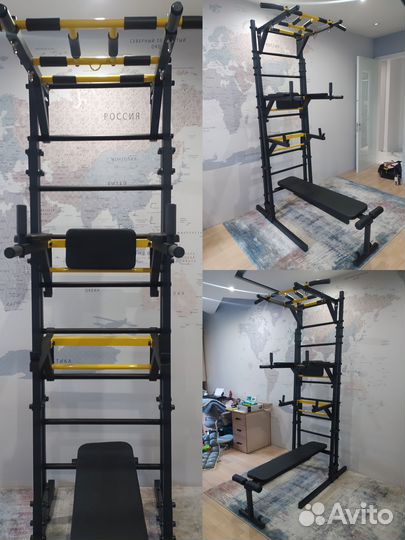 Установка турников и шведских стенок