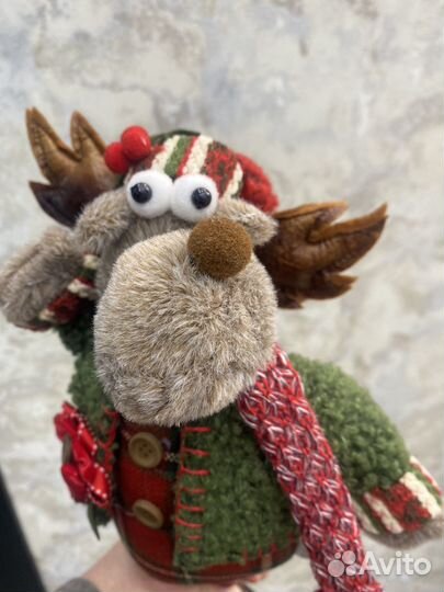 Интерьерная кукла Олень, высота 55 см