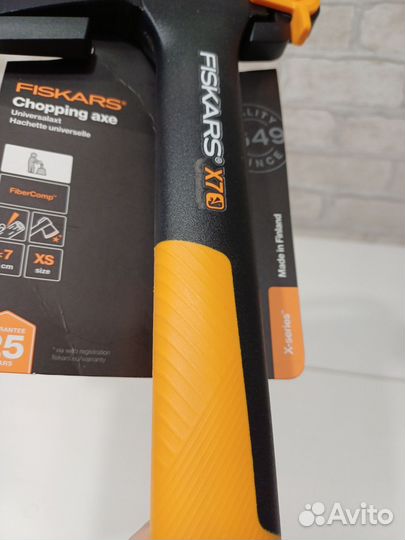 Fiskars X7 топор