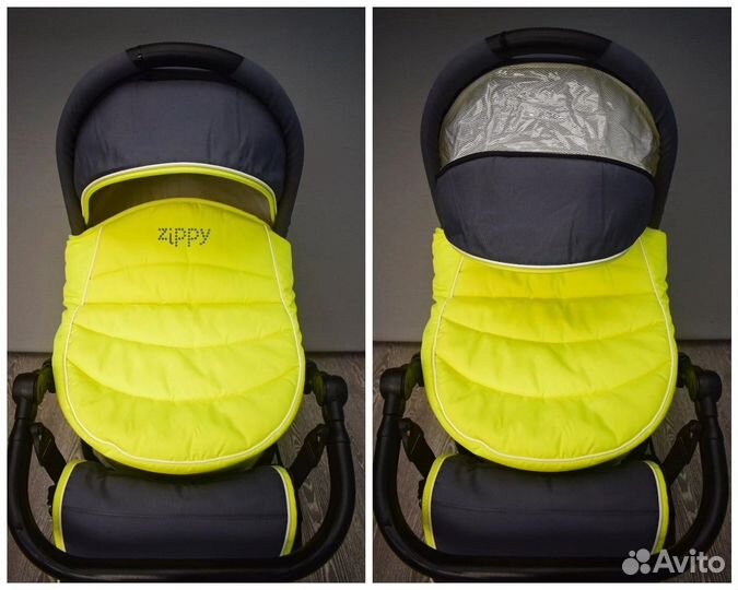 Коляска Лимонная Tutis Zippy Orbit 2B1