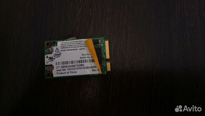 Сетевые карты для ноутбука Wi-Fi Mini PCI-E