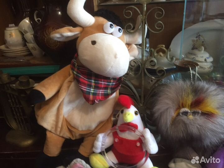 Коллекция игрушек 16 штук ретро
