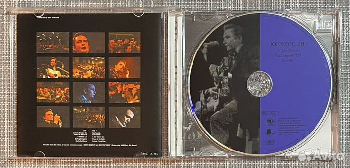 Johnny Cash - AT San Quentin Live CD Rus