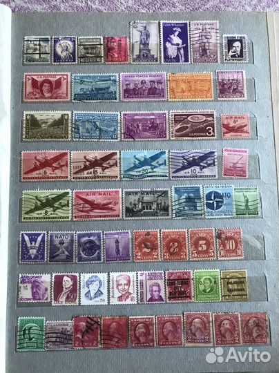 Почтовые марки Америки