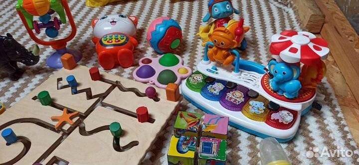 Большой пакет развивающих игрушек