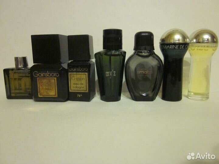Винтажные духи для мужчин