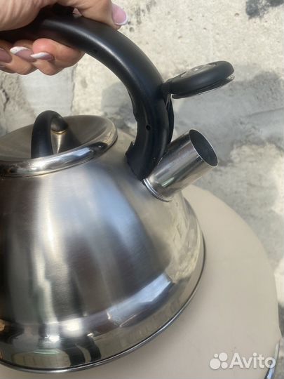Чайник из нержавейки,со свистком