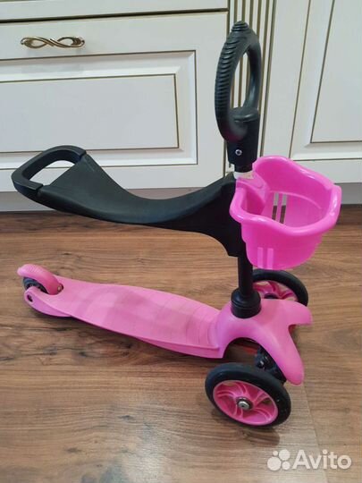 Самокат детский трехколесный