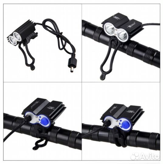 Велосипедный фонарь solarstorm x2 новый