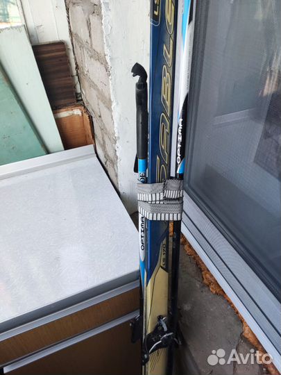 Беговые пластиковые лыжи