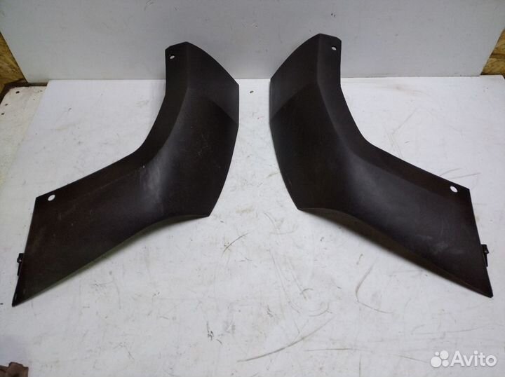 Накладки заднего бампера Haval F7 2018-2022