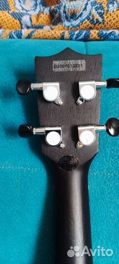 Укулеле концерт Flight DUC380 CEQ Amber