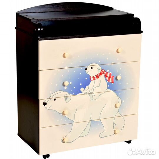 Комод с пеленальным столиком