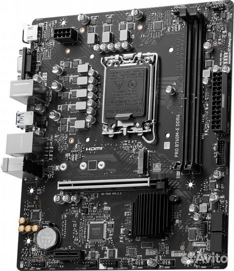 Комплект Core i5-12400F + MSI Pro B760M-E DDR4