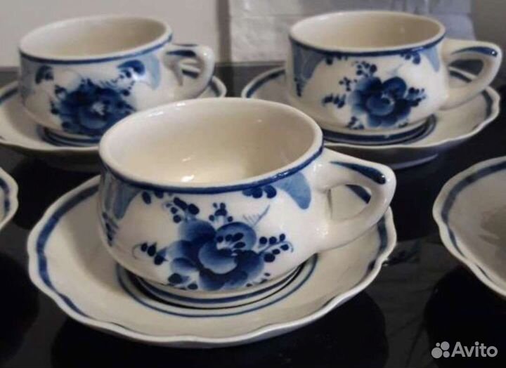 Посуда Гжель