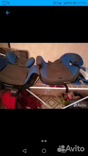 Детское автомобильное кресло бу