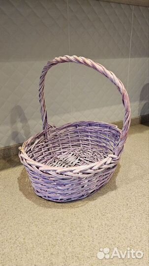 Корзина плетеная