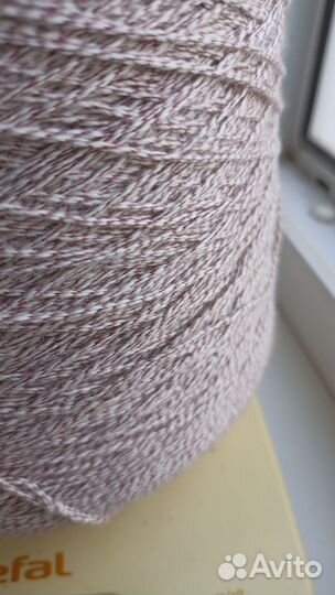 100% хлопок 1,12 кг-пряжа мулине, Италия