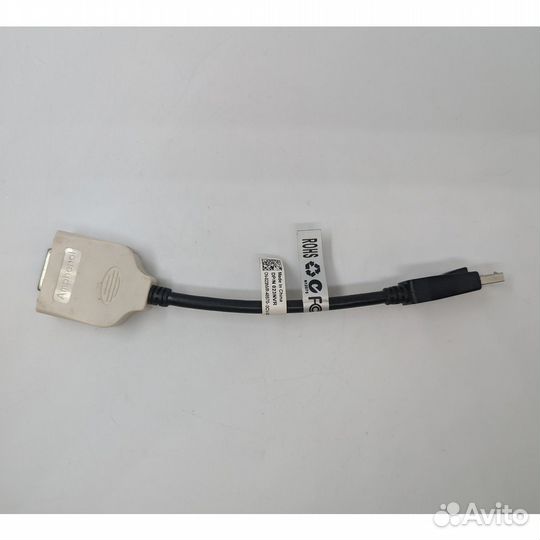 Адаптер 023NVR, Dell, DisplayPort DP to DVI-D