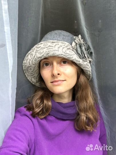 Шляпка женская осенняя