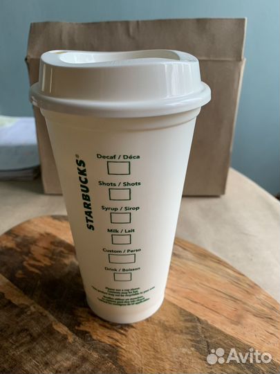 Стакан многоразовый Starbucks 473мл