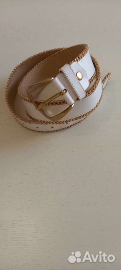 Ремень кожаный италия