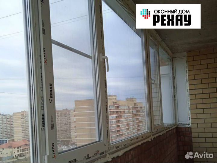 Остекление балкона и лоджии под ключ