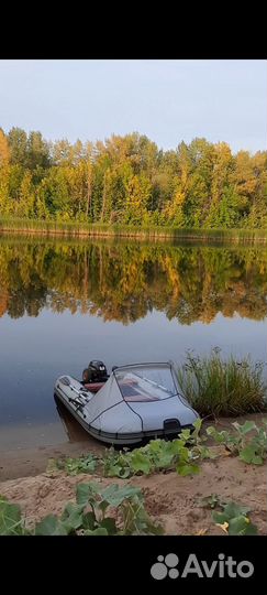 Лодка RiverBoats пвх с мотором Hidea 9.9