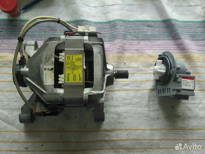Двигателя стиральных машин Индезит,Самсунг,Бош,Зан