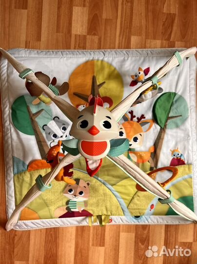 Развивающий коврик tiny love музыкальный