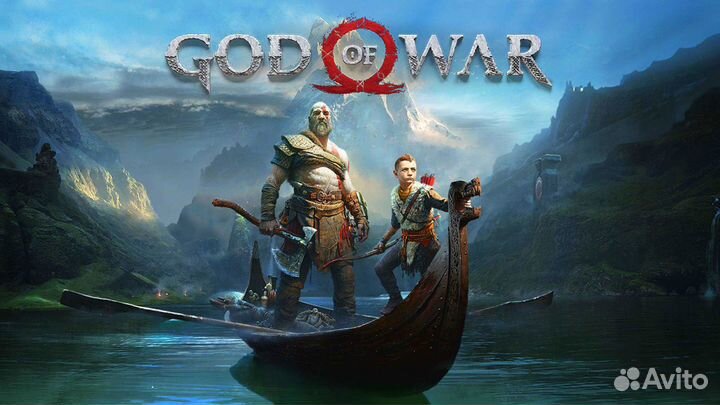 God of War 2018 диск с игрой для PS4