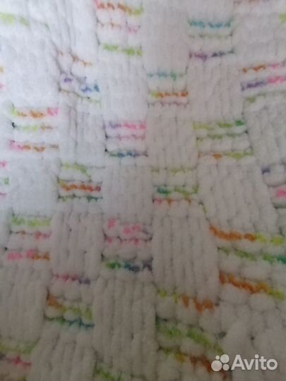 Плюшевый плед для новорожденного