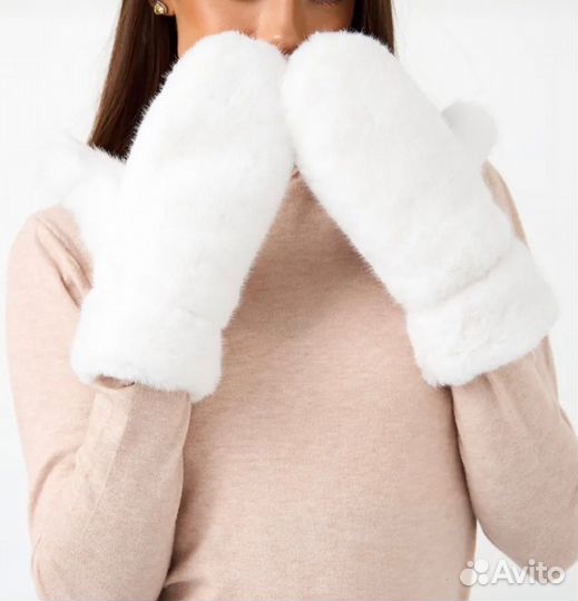 Варежки зимние