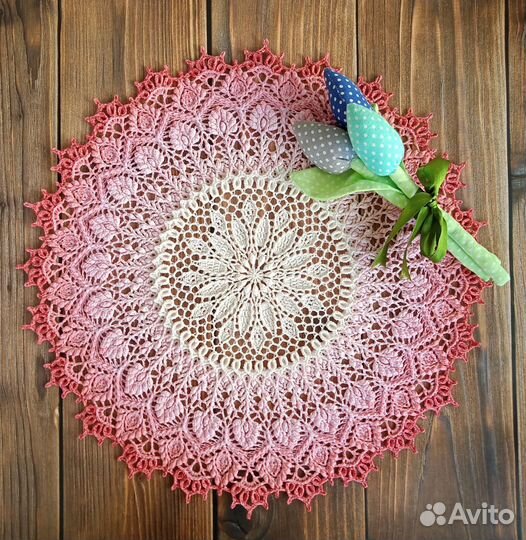 Рельефная салфетка