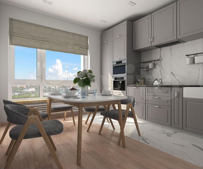 2-к. квартира, 43,8 м², 19/25 эт.