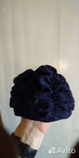 Шапочка купальная тканевая