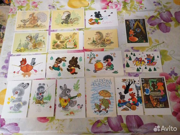 Открытки новогодние. Голубев, Гамбургер