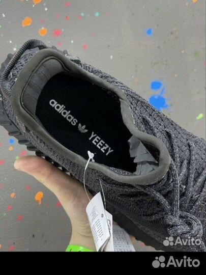 Кроссовки Adidas Yeezy Boost 350 Black Reflective